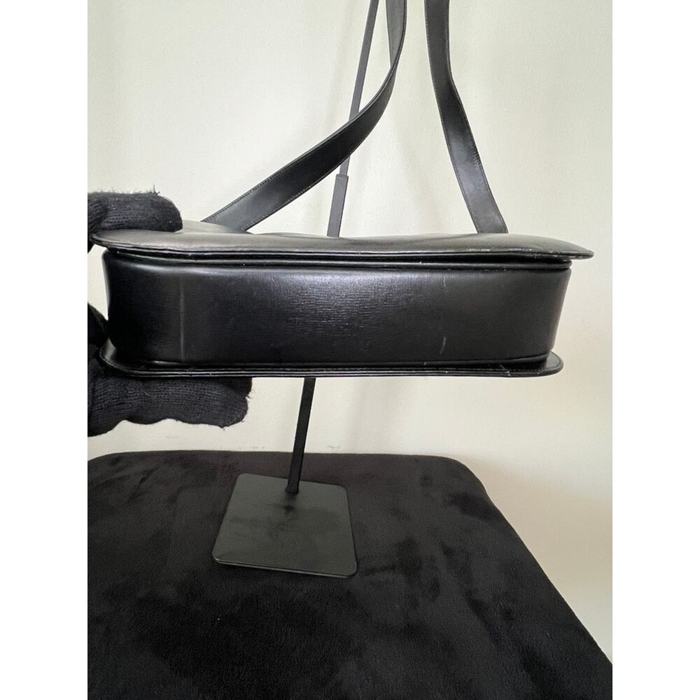 Vintage Celine Horsebit Sulky Black Leather Shoulder Bag Authenticated - Picture 9 of 15